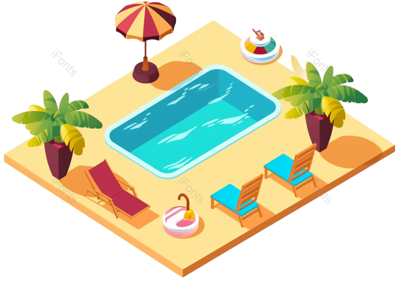 节日图片,户外元素,夏天PNG,插画免抠素材